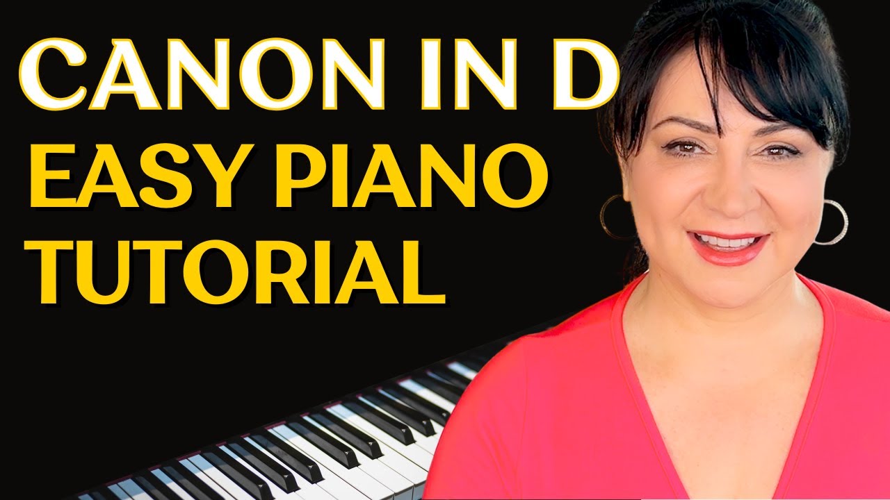 Canon in D  Easy Piano Tutorial/Sheet Music