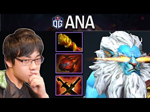OG.ANA SMURF PHANTOM LANCER WITH 21 KILLS - DOTA 2 7.29 GAMEPLAY