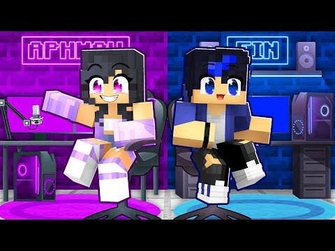 Aphmau Fan - Aphmau vs Ein GAMING ROOM Battle in Minecraft! - Parody Story(Ein,Aaron and KC GIRL)