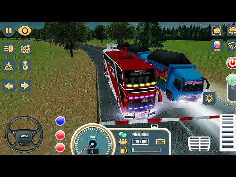 Mobile Bus Simulator New Bus #3 SEMARANG - Android Gameplay FHD