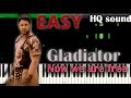 Gladiator - Now we are free | FREE Midi  | EASY Piano tutorial