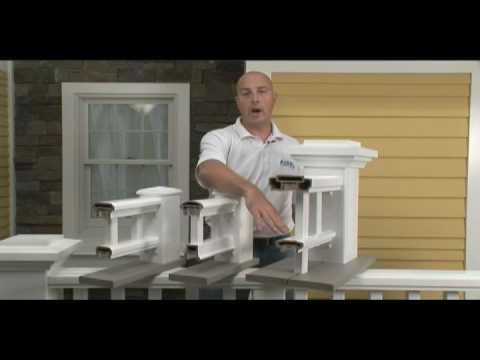 Types of PVC Rails from AZEK