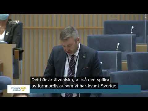 Ett av de retoriskt skickligaste debattinläggen på länge i Sveriges riksdag