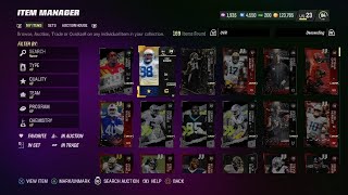 Madden 23: How to Sell Items in your Binder(for beginners)