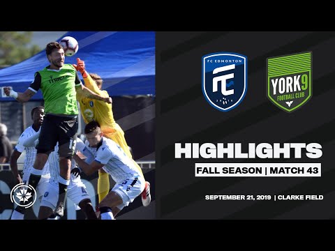 FC Edmonton vs York9 FC Highlights