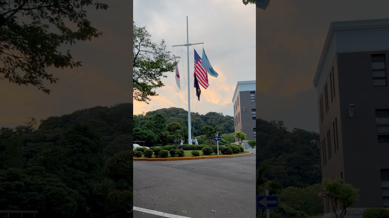 Experiencing Evening Colors at CFAY: A Timeless Navy Tradition in Yokosuka