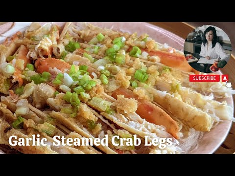 How to Make the Perfect Garlic Steamed Snow Crab Legs with Vermicelli | @christinachanmakes