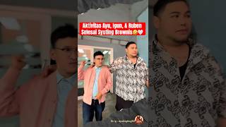 Download lagu Aktivitas Ayu, Igun, & Ruben Selesai Syuting Brownis🤣🤍 #ayutingting #ivangunawan #rubenonsu mp3
