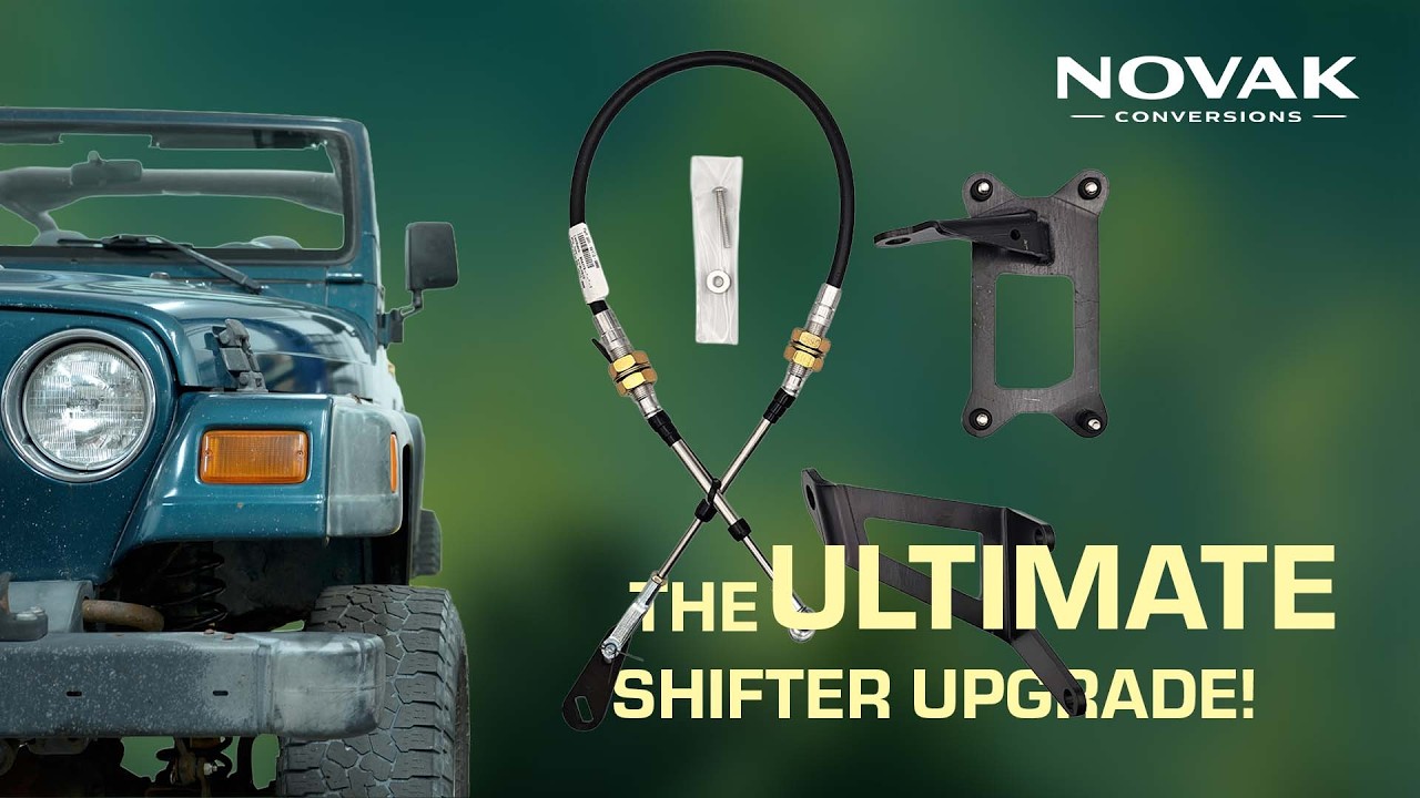 Watch: installing the SK2XC cable shifter in a Jeep TJ