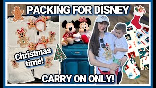 PACKING FOR DISNEY AT CHRISTMAS TIME - Family of 5 | What to Wear When it's Cold in Disney