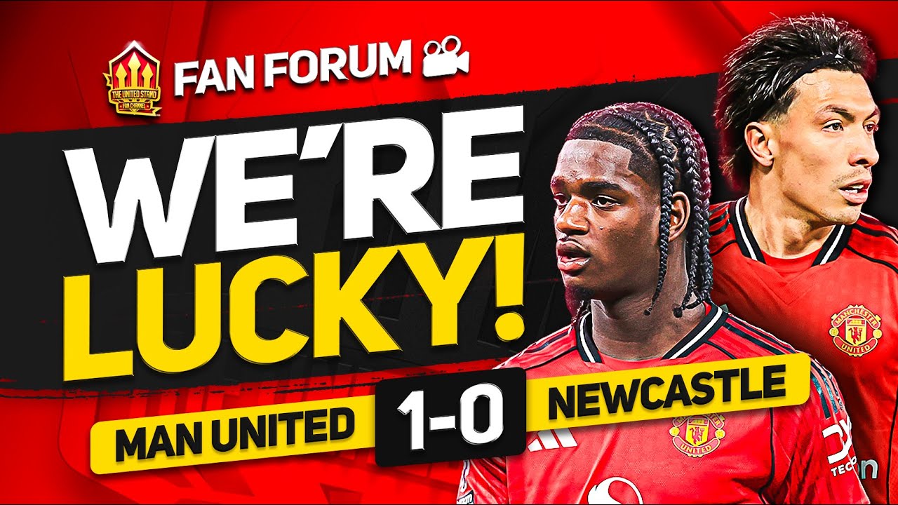 Martinez & Heaven UNREAL! Man United 1-0 Newcastle | LIVE Fan's Forum