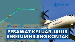 Pesawat ATR 42-500 Sempat Terbang di Luar Jalur Sebelum Hilang Kontak, 3 Pejabat KKP Jadi Penumpang