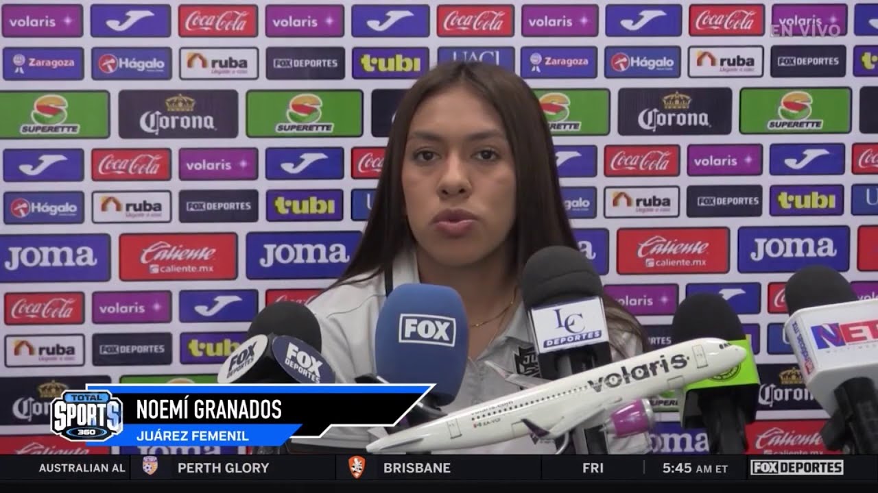 😎💪 ¡PARTIDAZO! Noemí Granados, jugadora de Juárez, habló previo al encuentro | Total Sports