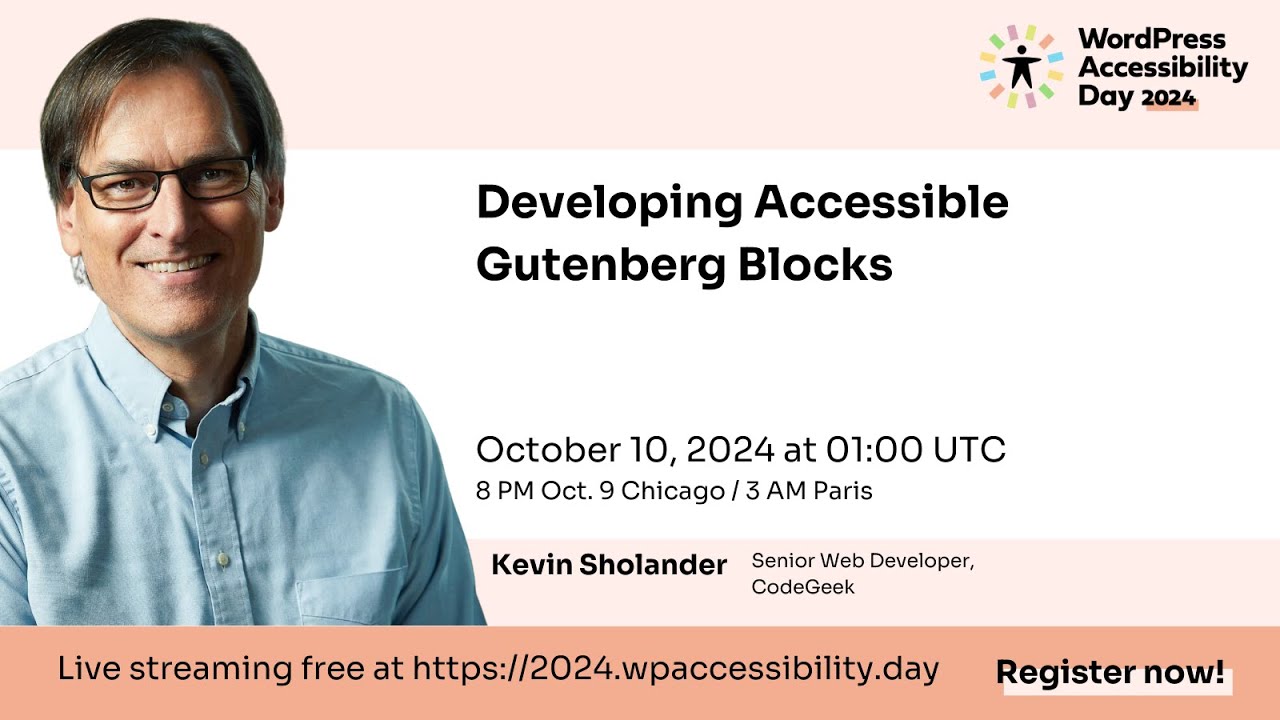 Developing Accessible Gutenberg Blocks