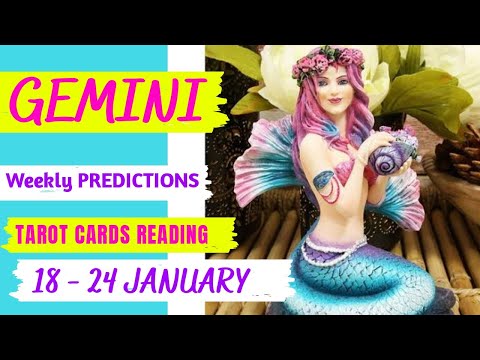 GEMINI WEEKLY TAROT READING | 18TH - 24TH JANUARY| WEEKLY GEMINI HOROSCOPE/TAROT ASTROLOGY In Hindi