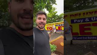 PUBLIC BATHROOM IN INDIA! 🇮🇳  #travel #travelvlog #traveling #travelblogger #india #indian #mumbai