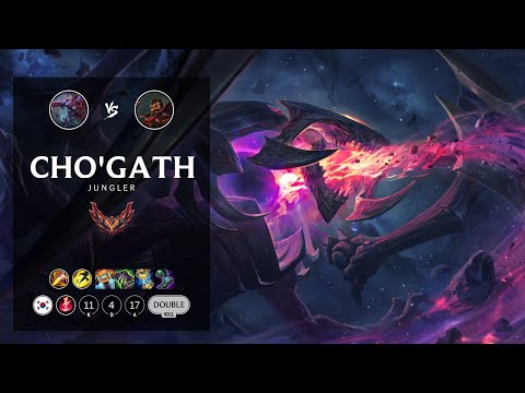 Cho'Gath Jungle vs Graves - KR Grandmaster Patch 12.20