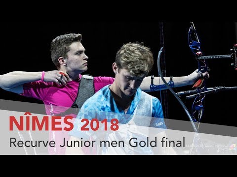 Anthony Barbier v Alex Wise – recurve junior men's gold final | Nimes 2018
