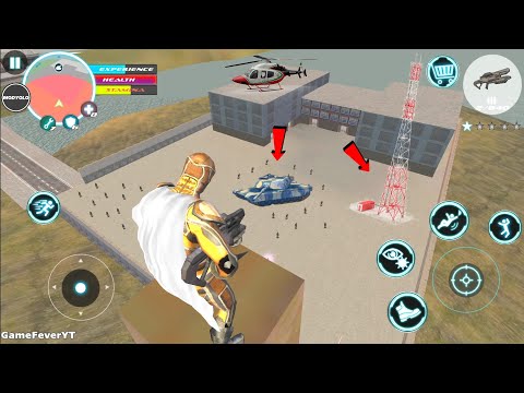 Superhero (Superhero Fight Army on Army Base Signal Tower) Super Hero in Base - Android Gameplay HD