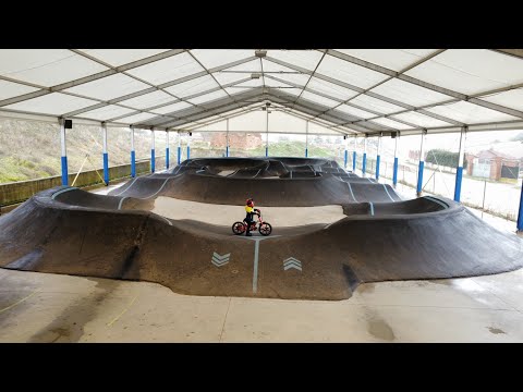 Pumptrack Park Lerma. Lo mejor para el mal tiempo
