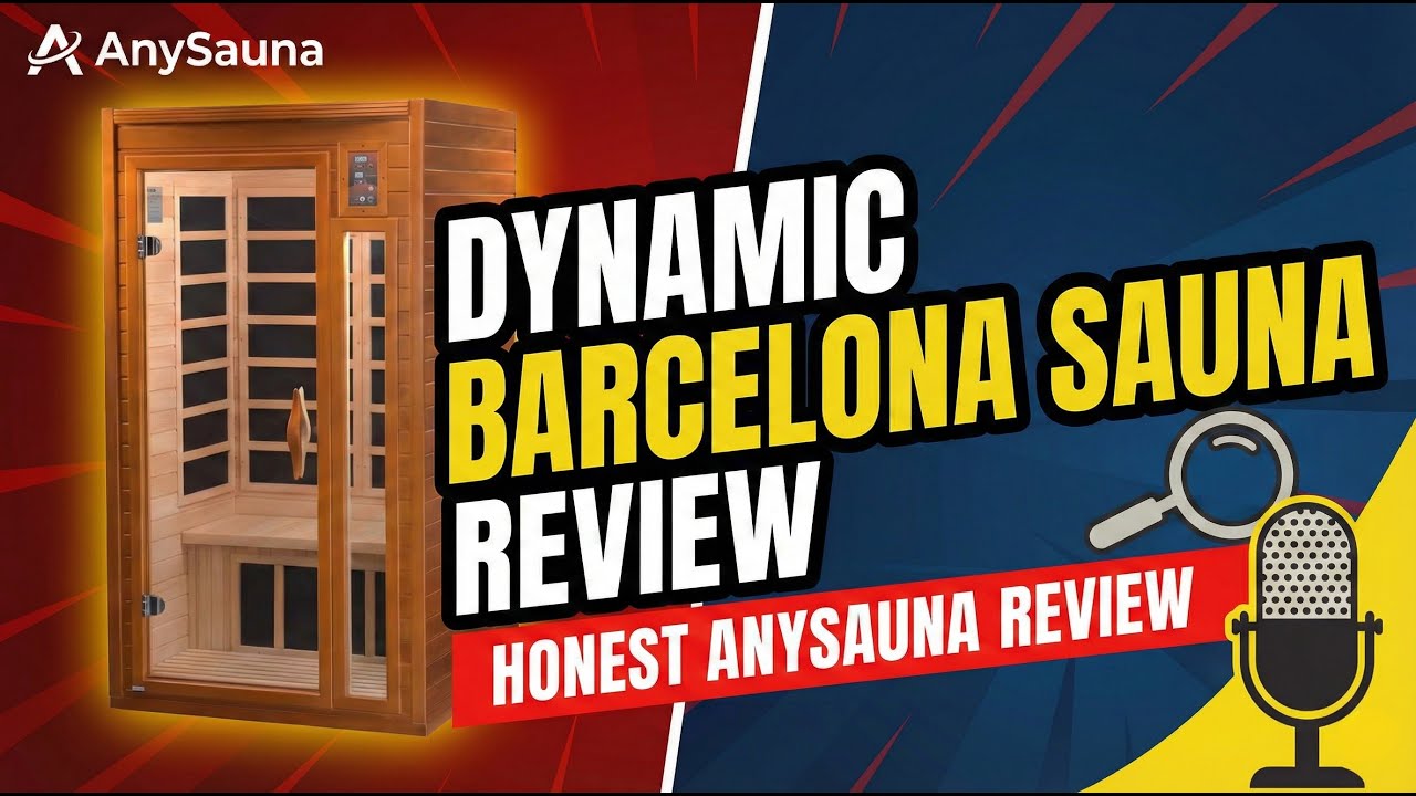 Dynamic Barcelona 2 Person Low EMF Indoor FAR Infrared Sauna video thumbnail