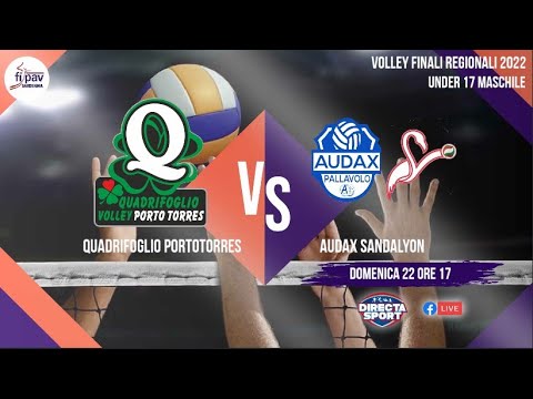 Volley Finali Regionali 2022 Fipav Sardegna U17M – Quadrifoglio PortoTorres-Audax Sandalyon (0-3)