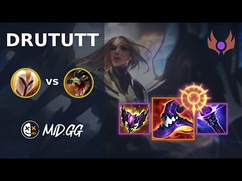 MID.GG: [ drututt ] Kayle TOP vs Renekton | EUW MASTER | LOL Season 2025