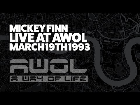 Mickey Finn & MC GQ Live @ AWOL - March 19th 1993