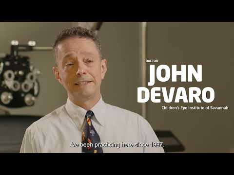 CureSight video testimonial - Dr. John DeVaro logo