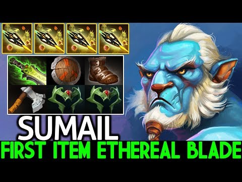 SUMAIL [Phantom Lancer] Cancer Lancer New Meta First Item EB 7.22 Dota 2
