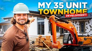 BUILDING 35 Townhomes In Nashville! NEW CONSTRUCTION PROJECT! How Real Estate Developments Work!