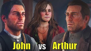 JOHN vs ARTHUR Reaction to the Incest Hillbillies - Red Dead Redemption 2