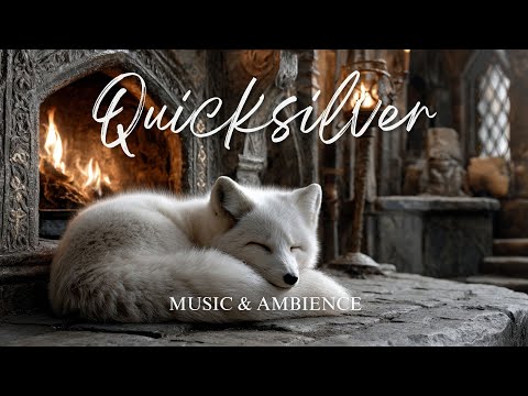 Onyx | Quicksilver Ambience | Cozy Fantasy Fireplace Music for Reading, Relaxation & Study