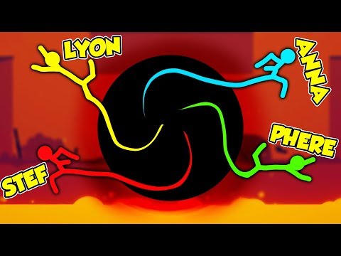 IL BUCO NERO DISTRUGGE TUTTO!! - Stick Fight w/ Anna Stef e Phere