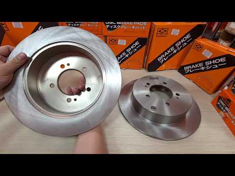 Đĩa phanh Masuma BD-3508 ứng dụng xe Mitsubishi, Peugeot