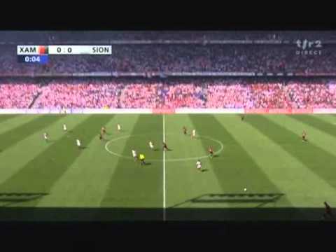 FINALE de coupe suisse 2011 - NE Xamax - FC Sion - 6 minutes