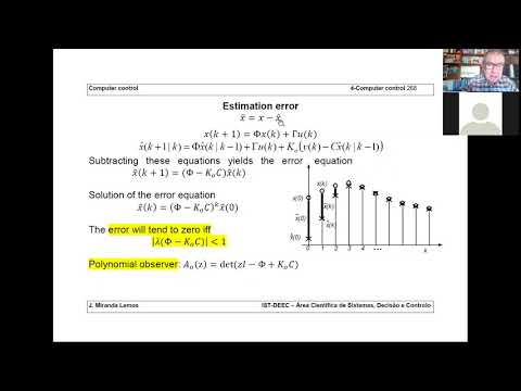 Computer Control Lecture 13 - State observers and the separation theorem
