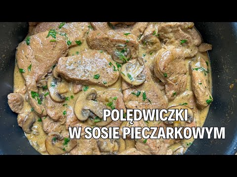 Polędwiczki w Sosie Pieczarkowym – Prosty Przepis na Pyszny Obiad! | jedz pysznie
