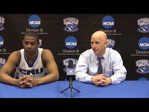 NCAA 2nd Round Press Conference - Christopher Newport