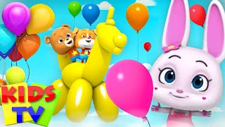 Balloon Song | Balloon Game | Loco Nuts | Baby Nursery Songs | Kids Cartoon | Kids Tv Nursery Rhymes