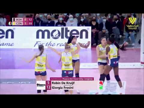 De Gennaro x Egonu / Bosetti x Rosamaria - 2 of the BEST actions of last weekend