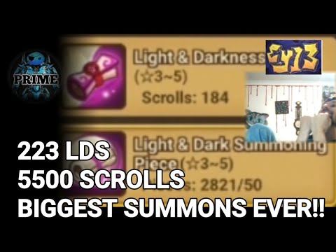 @GenesisPrime 223LDS 5500 Scrolls The Biggest Summon Session Ever!*  Ey13