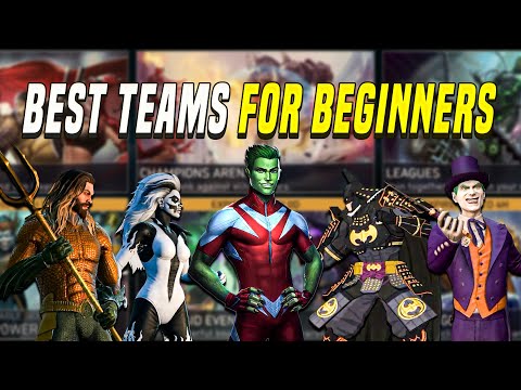 Best Teams For Beginners | Injustice 2 Mobile