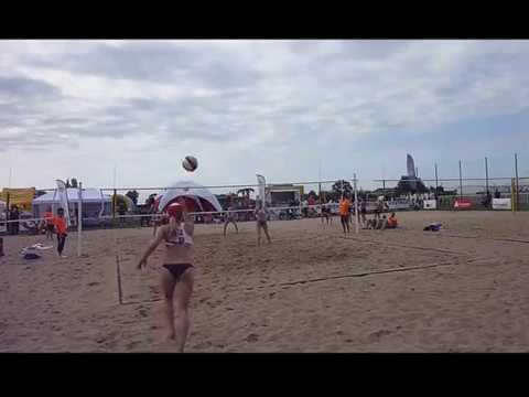 Beach Volley Alexia Richard/Lézana Placette Vs Mered De Vries/Laura Bloem