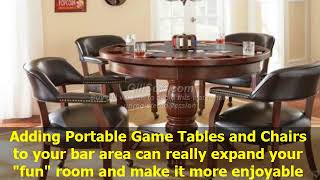 Collections Of Portable Game Tables and Chairs