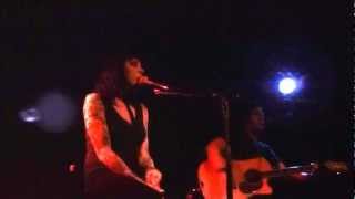 Bif Naked "Honeybee" Live Acoustic Toronto October 26 2012
