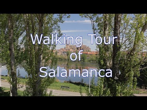 Passeio a pé por Salamanca com mapa