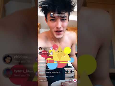 Griffin Johnson tiktok live *Cooking with Griffin*  6.3.2020