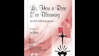 Lo, How a Rose E'er Blooming (SATB) - arr. Jay Rouse