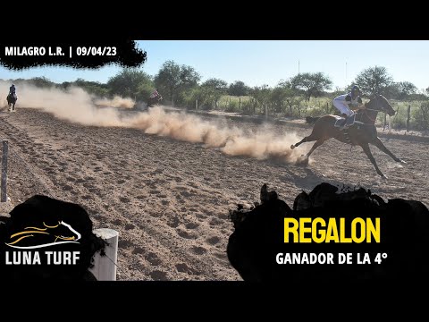 JOCKEY CLUB MILAGRO, MILAGRO L.R.|| 09/04/2023 :: REGALON; BUEN DANIEL; MUÑECO